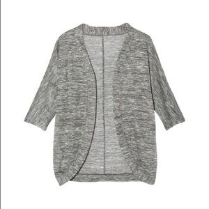 Plus Size Gray Cardigan